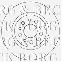 BORG & BECK bbd4359 -  Тормозной диск